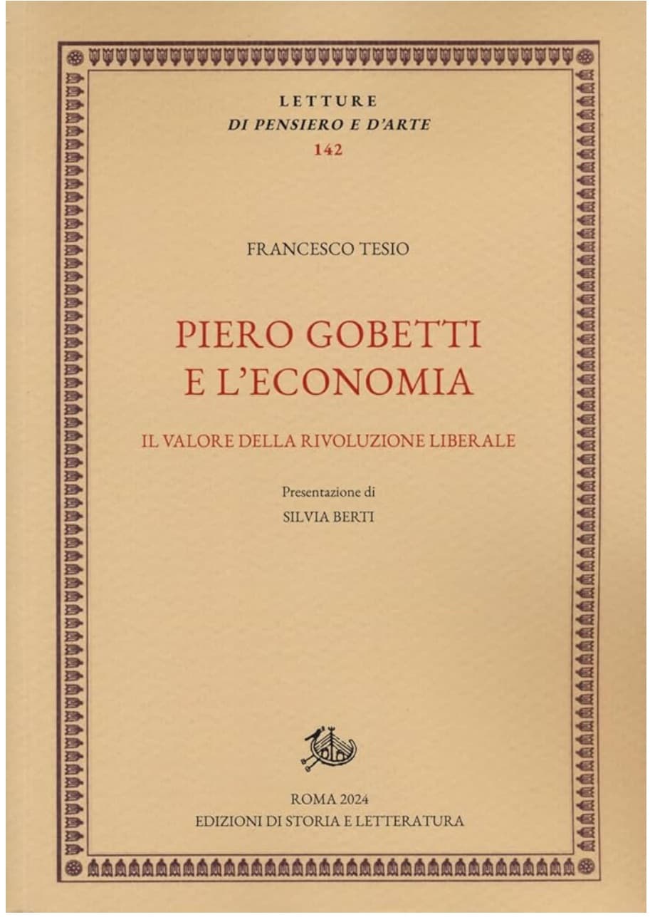 Francesco Tesio: un autore torinese che riscopre Gobetti. Un saggio di alta rilevanza culturale.