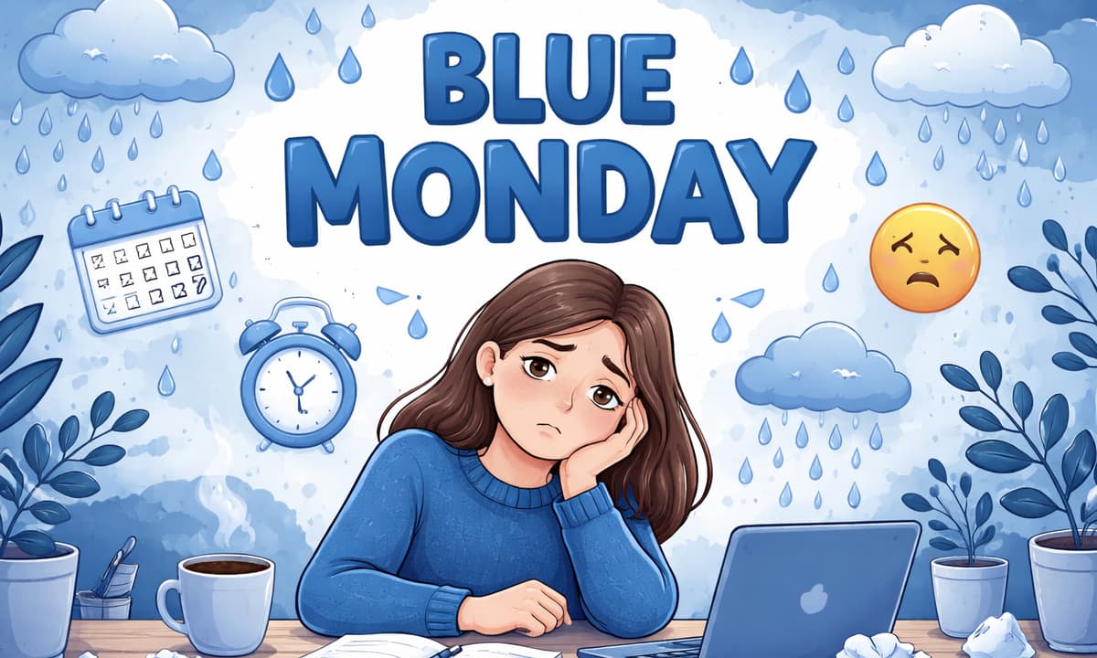 Blue Monday: sarà il prossimo lunedì, il giorno più triste dell’anno?