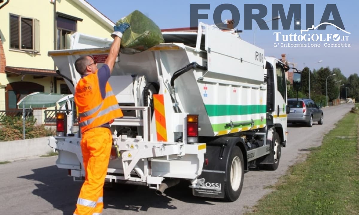 Formia, la raccolta differenziata sale al 77%