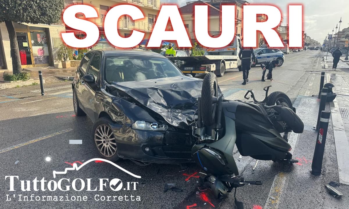 Minturno - Violento incidente sulla via Appia: giovane elitrasportato in ospedale