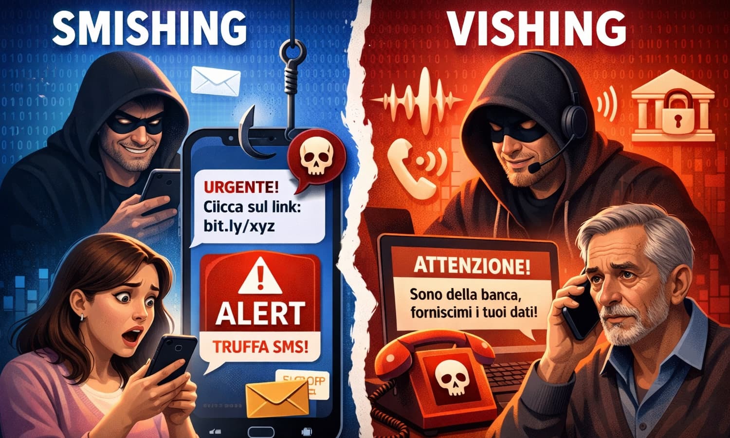 Attenti allo smartphone: come non abboccare al "grande inganno" di Smishing e Vishing
