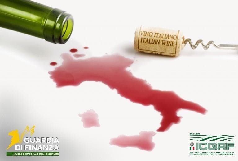 OPERAZIONE “VINUM MENTITUM”: EQUESTRATI 2,5 MILIONI DI LITRI DI VINO FALSAMENTE CERTIFICATI DOP E IGP