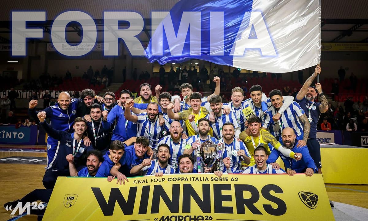 Formia Futsal, un autentico successo: Formia Calcio a 5 Campione d’Italia