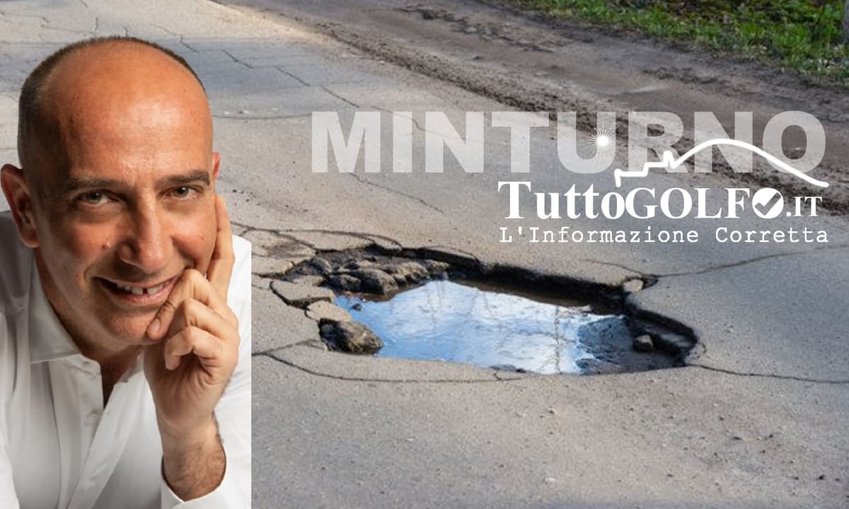 Minturno, buche: 1 Milione di euro per sistemare le strade
