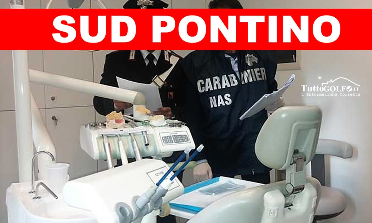 NAS: scoperto un dentista abusivo nel sud pontino