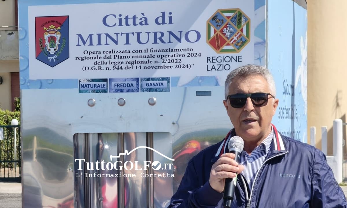 Inaugurata la nuova Casetta dell’Acqua sul Lungomare di Scauri