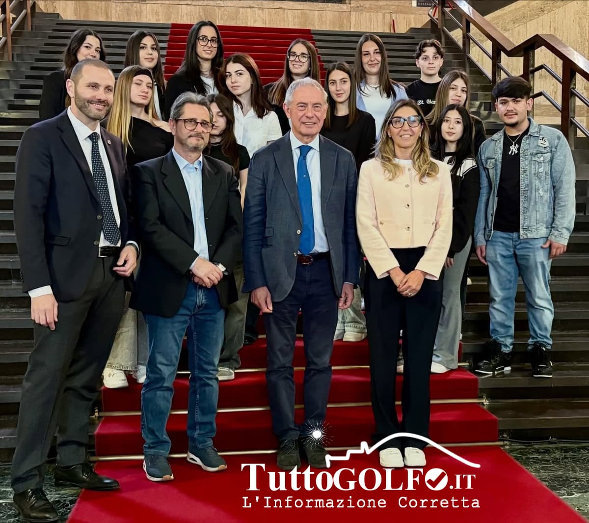 Formia - Il Liceo del Made in Italy “Cicerone-Pollione” ospite questa mattina al Mimit dal Ministro Urso