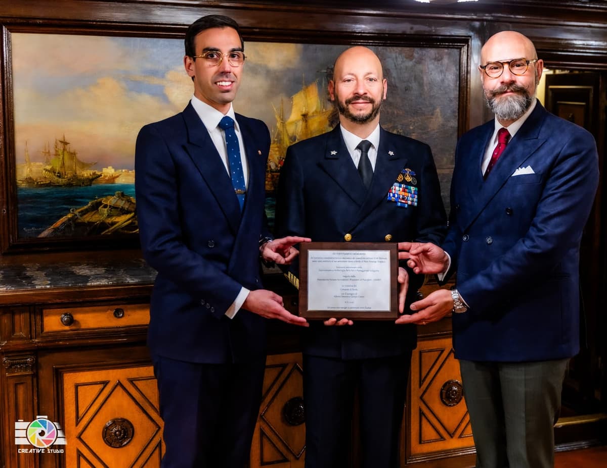 Completato il ripristino del pianoforte Perlman a bordo di Nave Vespucci