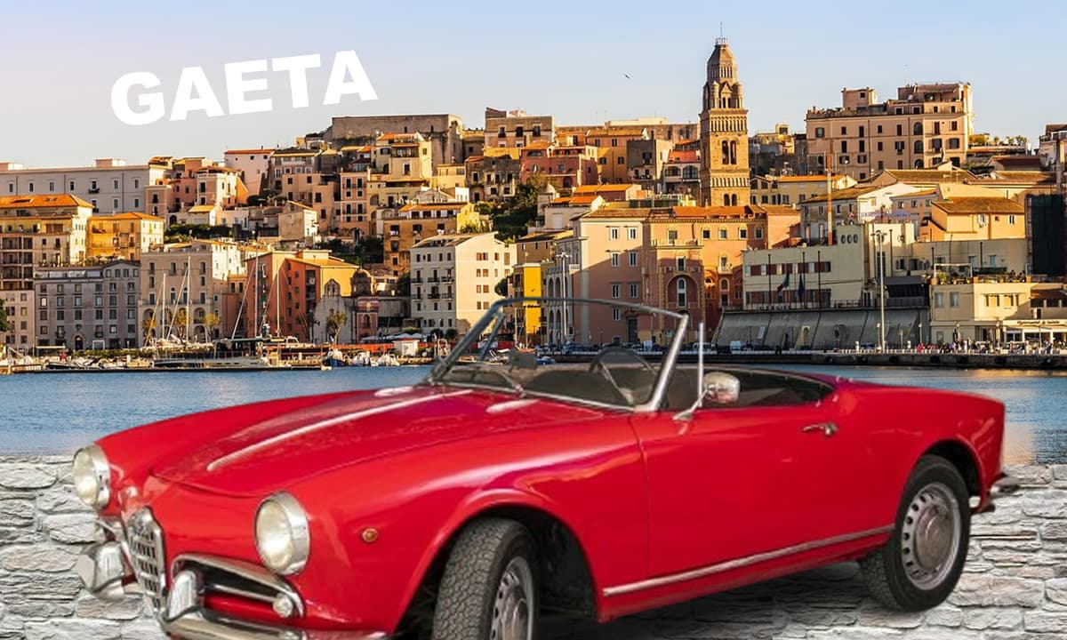 L’eleganza delle auto scoperte conquista Gaeta: il “Club Cuore Cabrio” sbarca in Piazza XIX Maggio