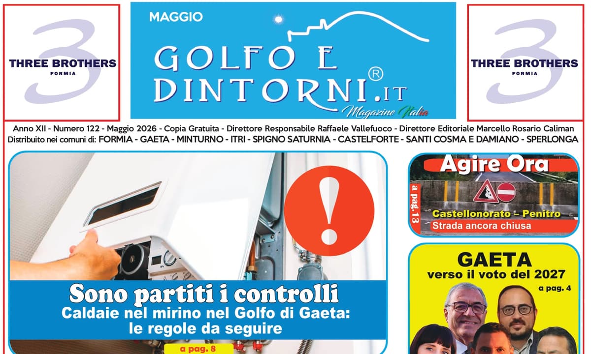 In distribuzione il Magazine Golfo e Dintorni