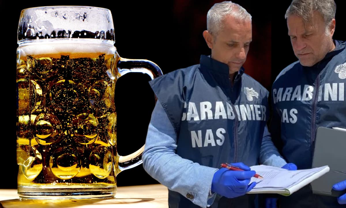 NAS - Attività sospesa nel settore birra: sequestrati centinaia di litri con termine di conservazione oltrepassato