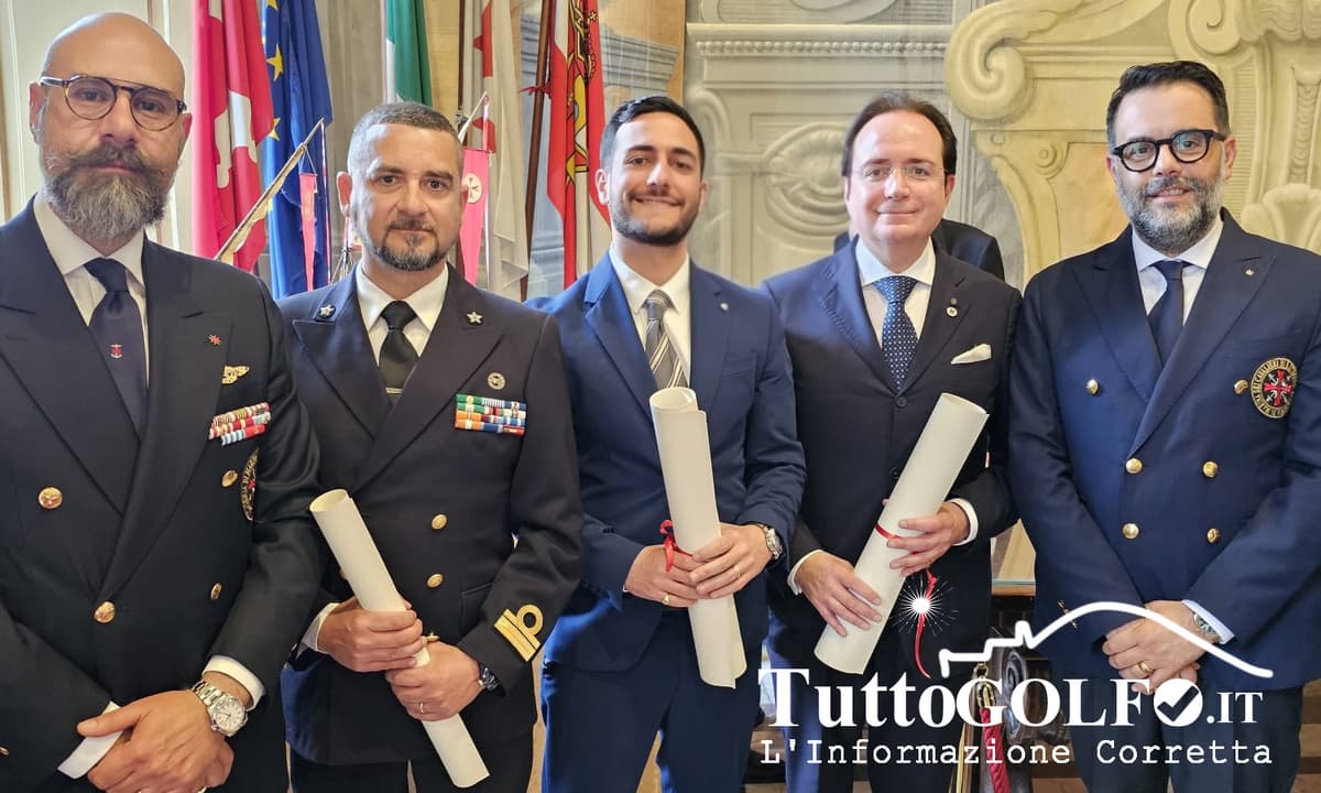 Tre nuovi accademici a Pisa: il Golfo di Gaeta protagonista nella cerimonia dell’Accademia dei Cavalieri di Santo Stefano