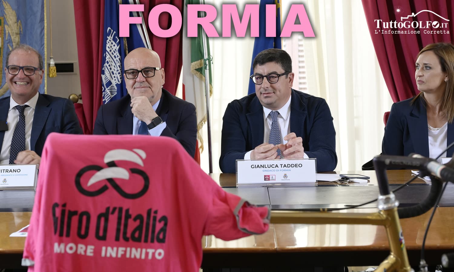 Giro d’Italia 2026, Formia torna protagonista dopo 52 anni: presentata la 7ª tappa Formia–Blockhaus