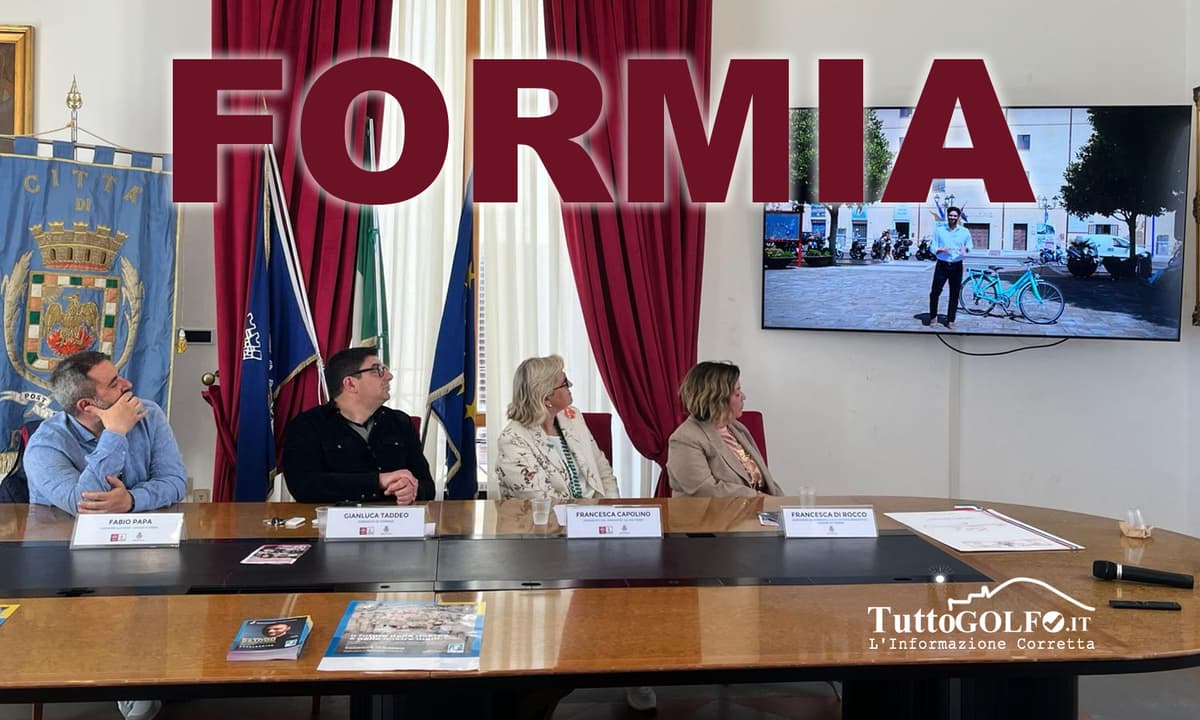 Presentato in Comune il progetto "Formia, tra passato e futuro"