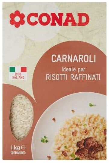 Richiamo precauzionale per il riso Carnaroli Conad: rilevati livelli di cadmio oltre i limiti di legge