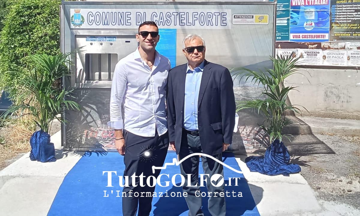 Castelforte inaugura la Casa dell’Acqua: sostenibilità, risparmio e servizi per la comunità