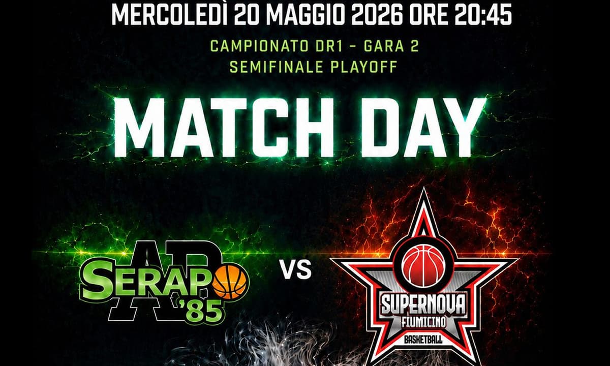 DOMANI TUTTI AL PALAMARINA ALLE 20:45 PER SOSTENERE IL BASKET SERAPO !!!