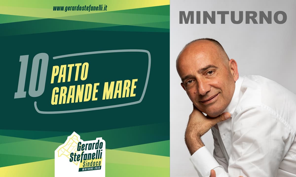 Minturno, il “Grande Patto per il Mare” e le promesse da verificare: ecco cosa prevedeva il punto 10 del programma di Stefanelli