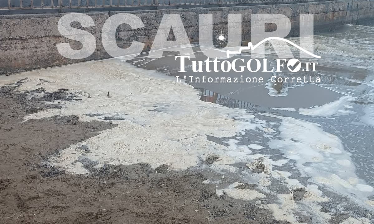 Schiuma nella darsena di Scauri, scatta la segnalazione dei cittadini
