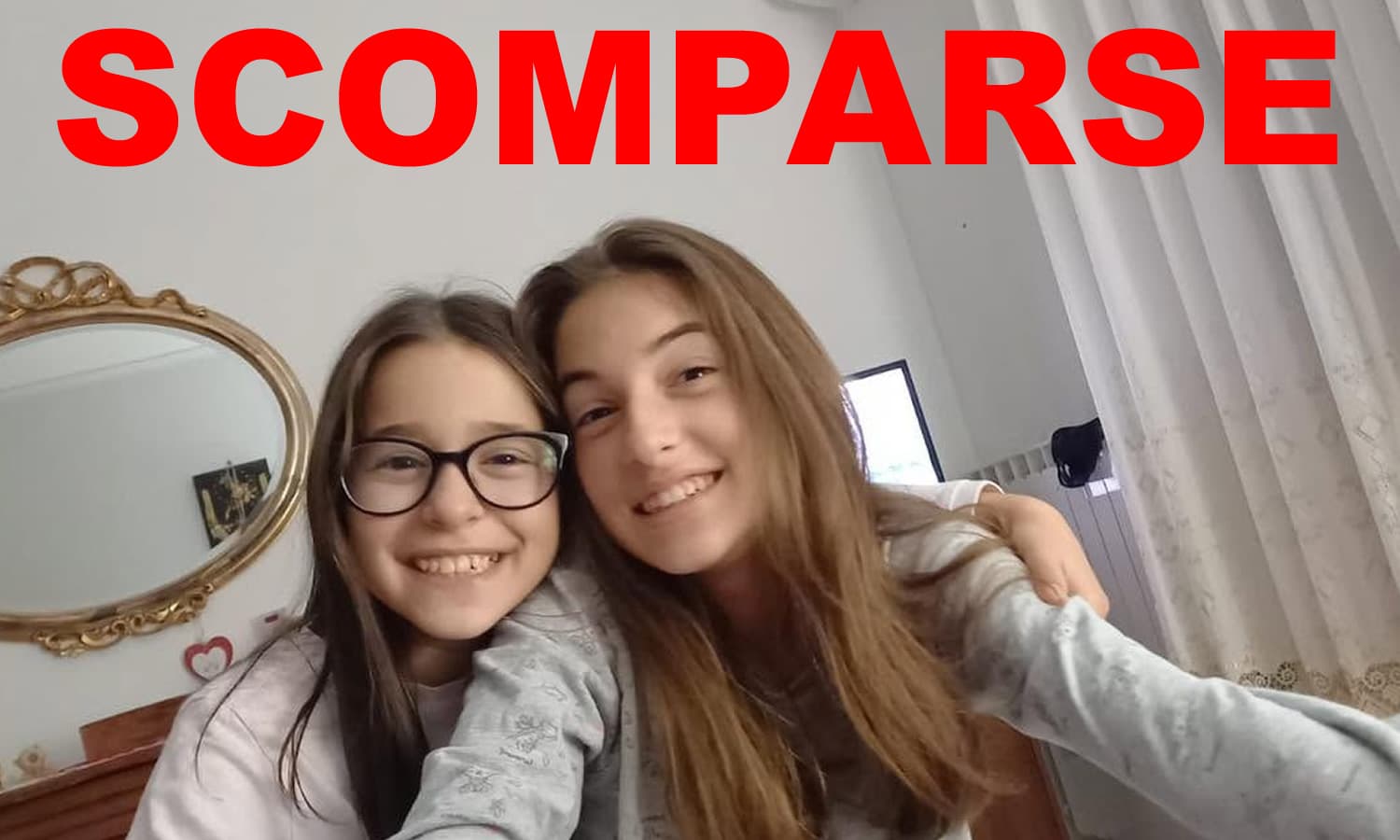 Minturno in allerta per Sarah e Alisya: le due sorelle scomparse potrebbero trovarsi nel Sud Pontino