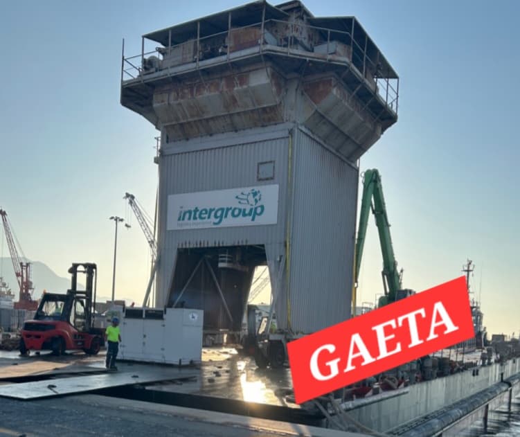 Gaeta, porto - Nuove tecnologie per la movimentazione delle merci