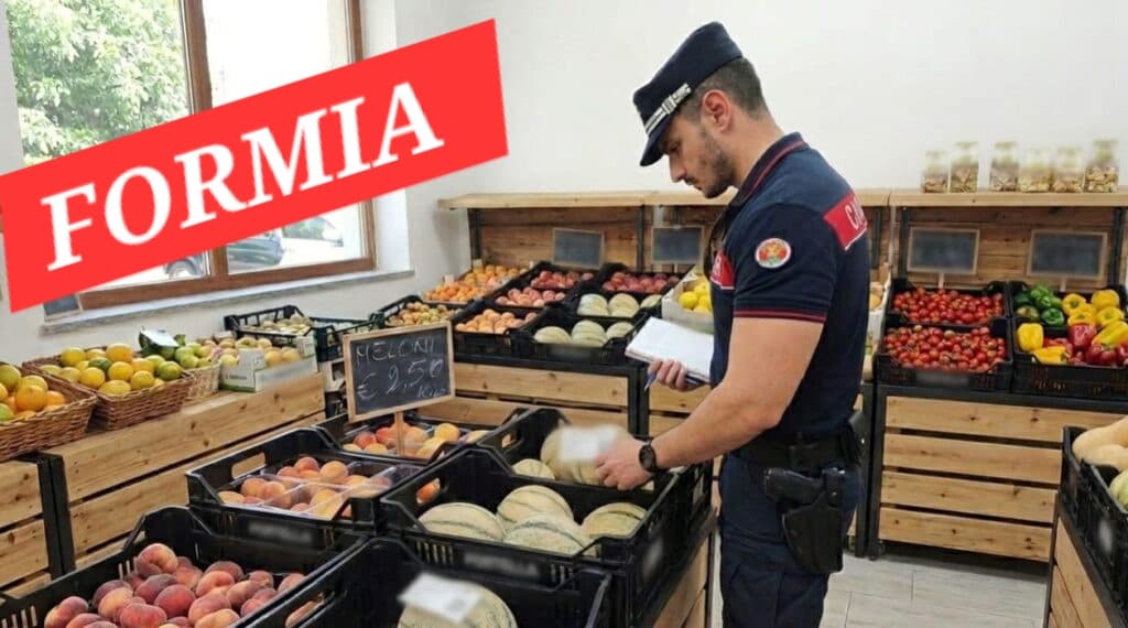 Formia, meloni fuorilegge: sanzionato negozio di ortofrutta