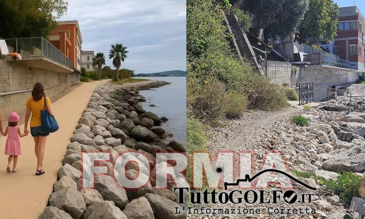 Formia: “Lavori incompleti e già in stato di degrado”. Polemiche sulla riqualificazione di un tratto di spiaggia libera
