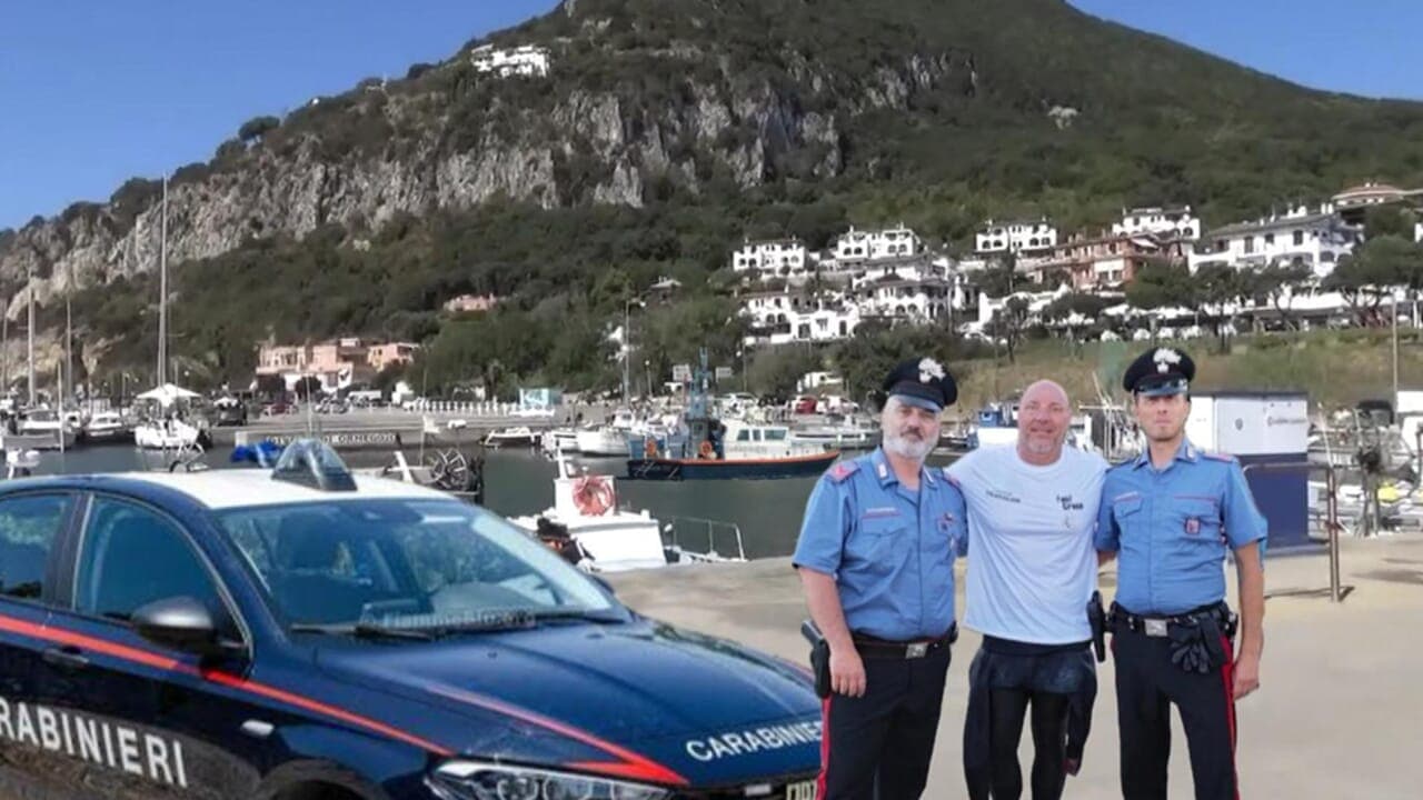 Ponza: Carabiniere di Gallarate completa la traversata in acque libere Ponza – Circeo