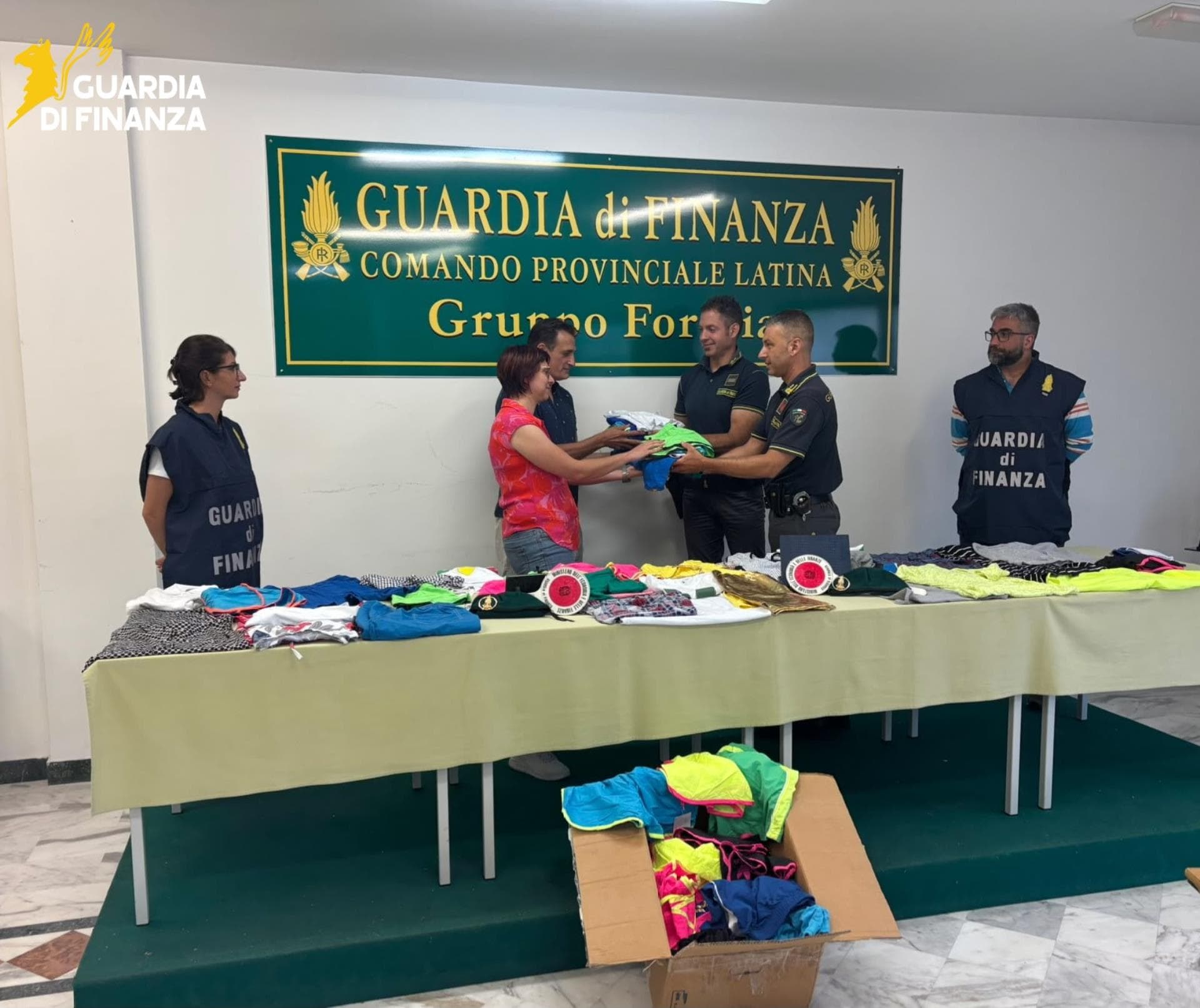 GdiF LATINA: FIAMME GIALLE E CARITAS DIOCESANA DI GAETA INSIEME PER LA SOLIDARIETÀ