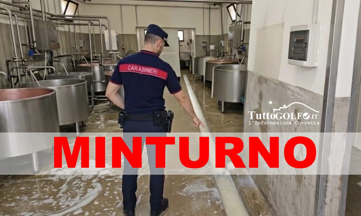 Minturno, scoperto scarico illecito di reflui industriali: denunciato il titolare di un caseificio