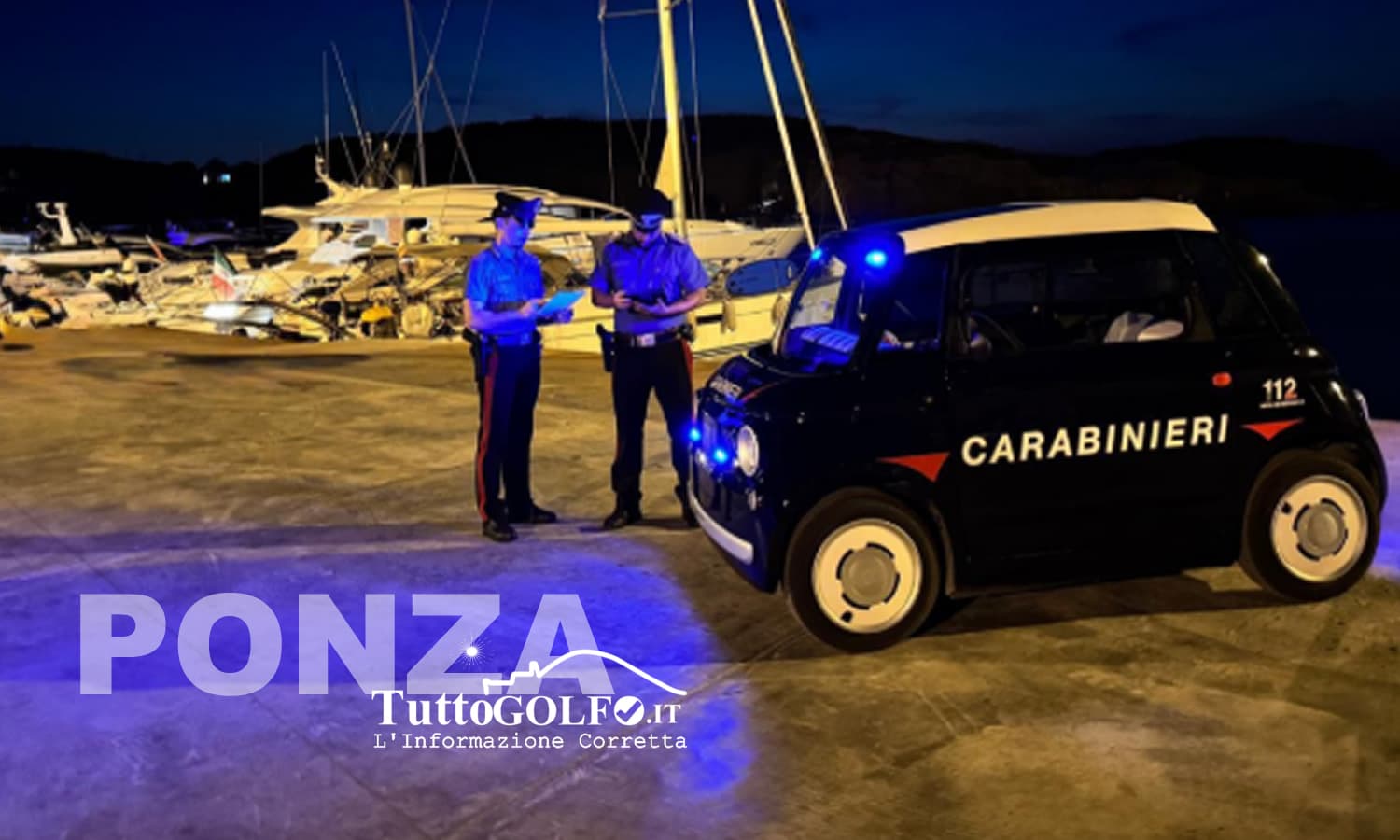 Movida sotto controllo a Ponza e Ventotene: blitz dei Carabinieri, 111 persone controllate