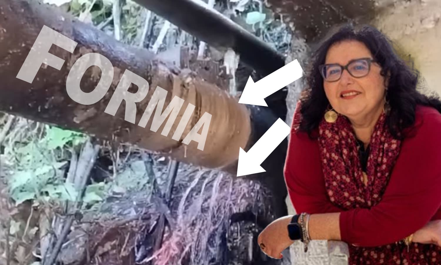 FORMIA, PAOLA VILLA: "DA RIO FRESCO A RIO SANTA CROCE, DA UNA FOGNA AD UN' ALTRA FOGNA"