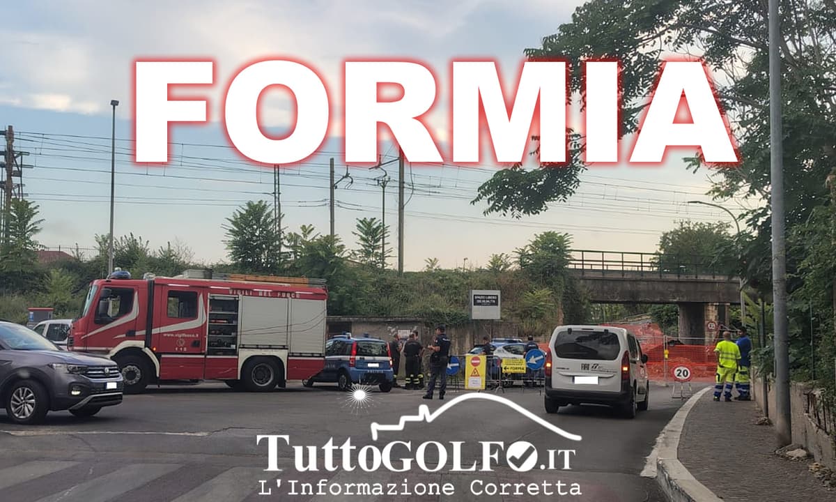 Formia, trovato un presunto ordigno bellico vicino alla ferrovia: sospesa la circolazione dei treni sulla Roma–Napoli