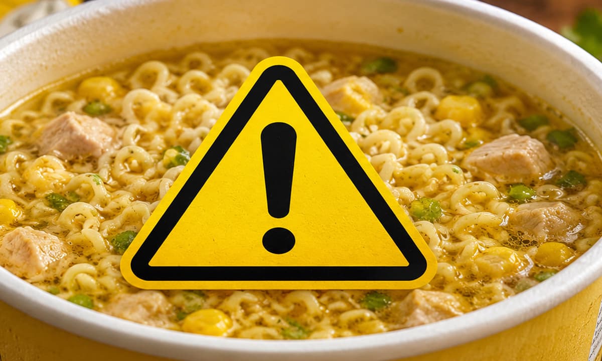 Salmonella in qualche confezione di noodles istantanei: oltre cento casi in Europa, le autorità invitano a non consumare i lotti richiamati
