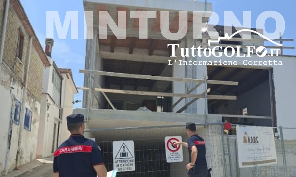 Minturno: Abuso edilizio e falso. Denunciate tre persone