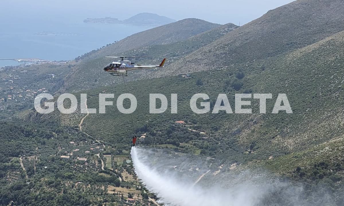 Intervento sulle montagne del Sud Pontino: efficace sinergia tra Protezione Civile e Vigili del Fuoco