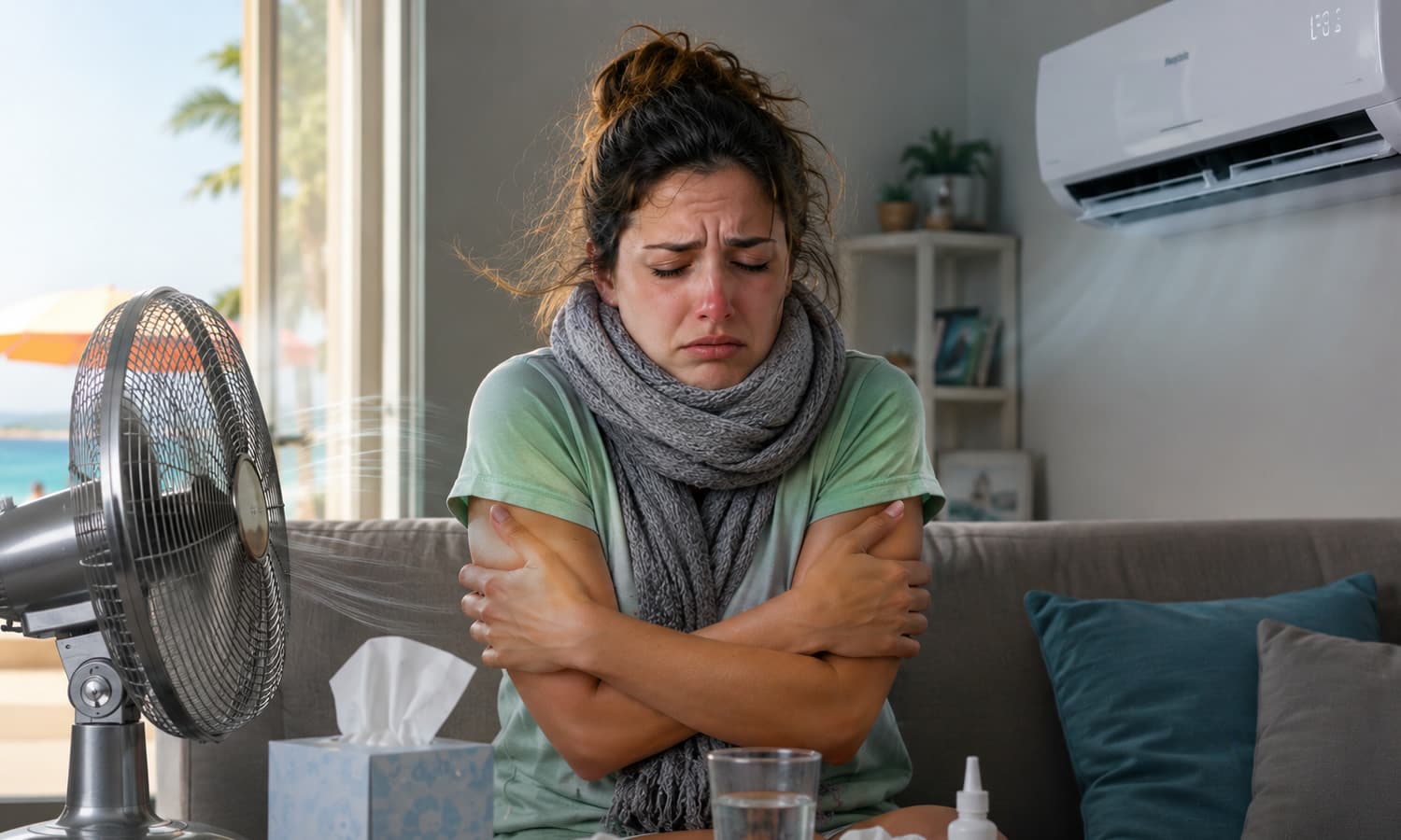 Febbre a Ferragosto, è davvero il caldo a far salire la temperatura? La differenza da conoscere