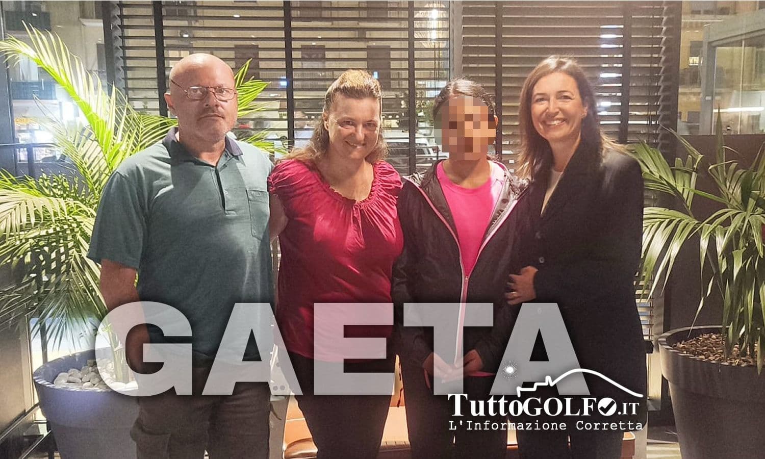 E’ arrivata in Italia, Valentina, la ragazza Colombiana accolta da mamma Emanuela e papà Giuseppe.