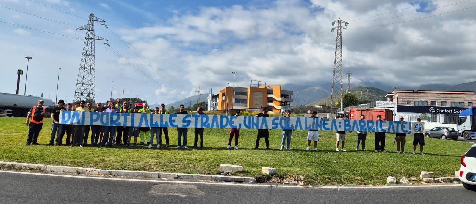 Immagine scattata alla rotonda del Centro Itaca di Formia