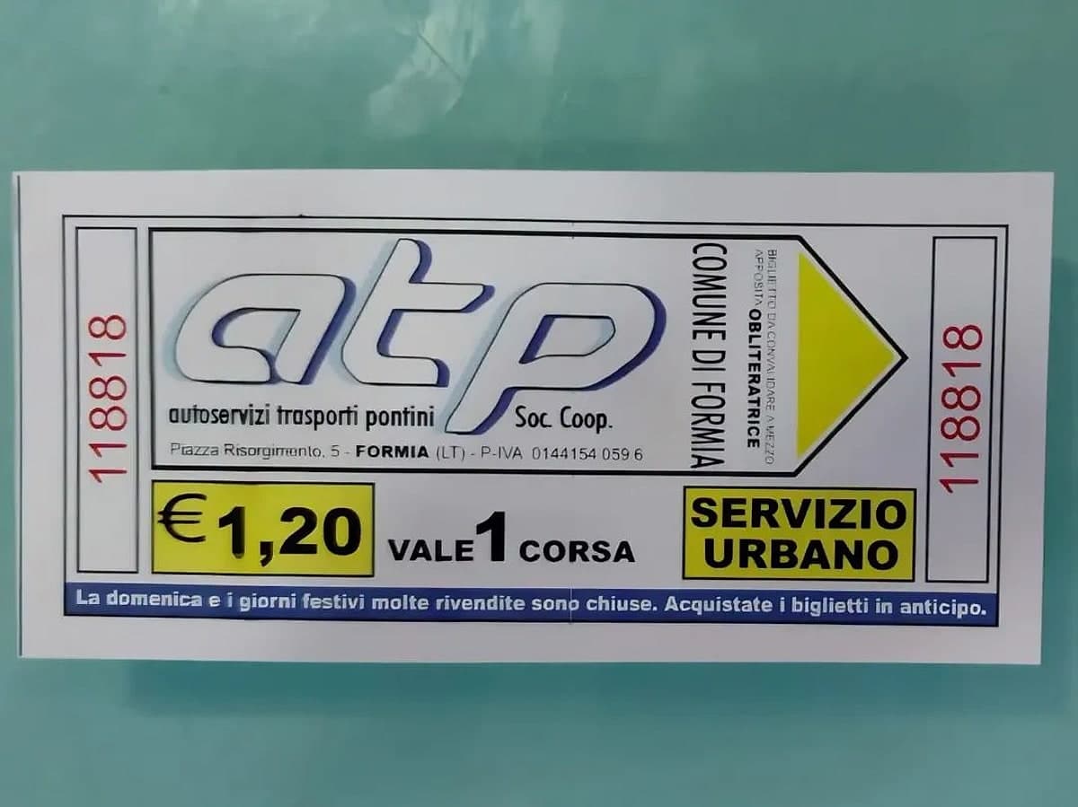 Trasporto pubblico, a Formia continuità per biglietti e abbonamenti: cosa cambia con la nuova gestione