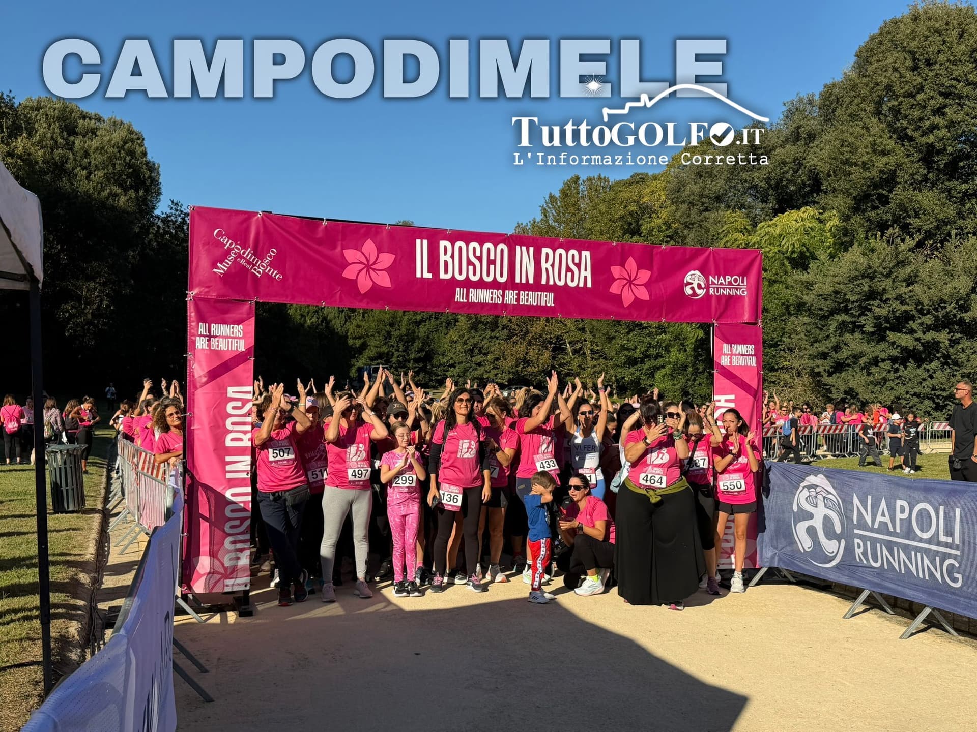 Bosco in Rosa 2026 a Capodimonte: corsa solidale benefica
