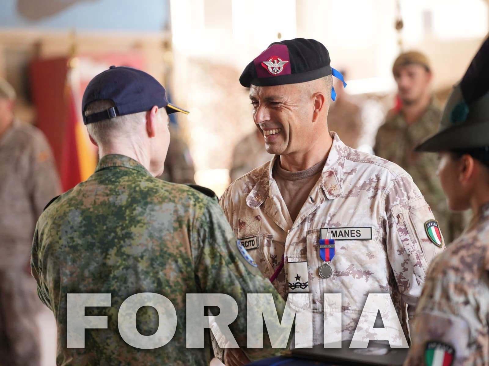 Il Generale formiano Elio Manes conclude il comando della Missione dell’Unione Europea in Somalia