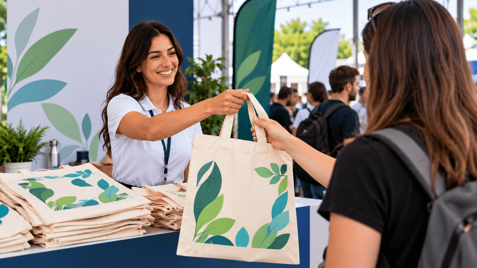 Come distribuire borse per la spesa personalizzate agli eventi: idee e strategie efficaci
