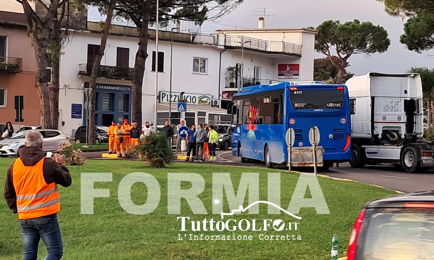 SCIOPERO AUTOTRASPORTATORI FORMIA