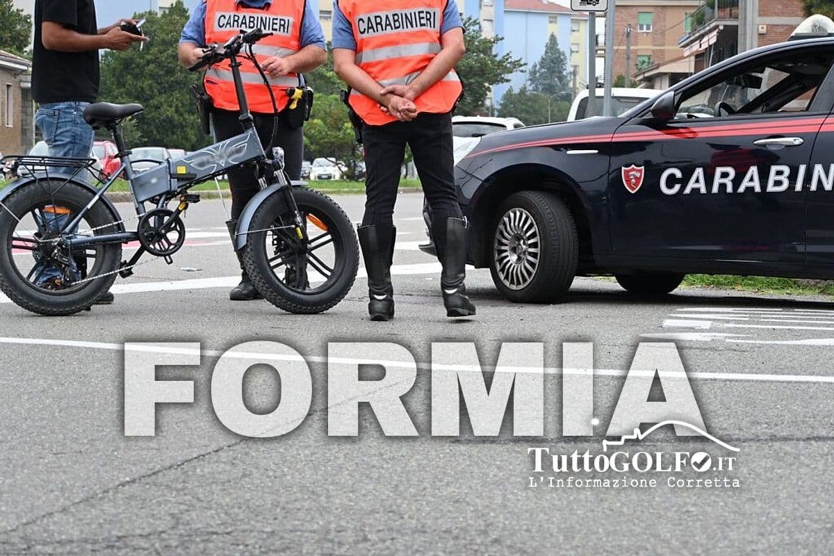 formia ebike carabinieri