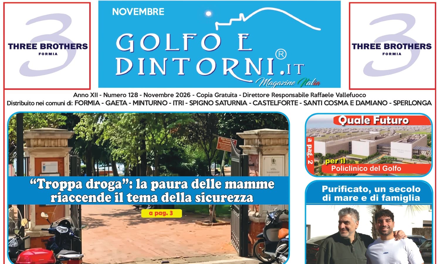 In distribuzione il Magazine Golfo e Dintorni