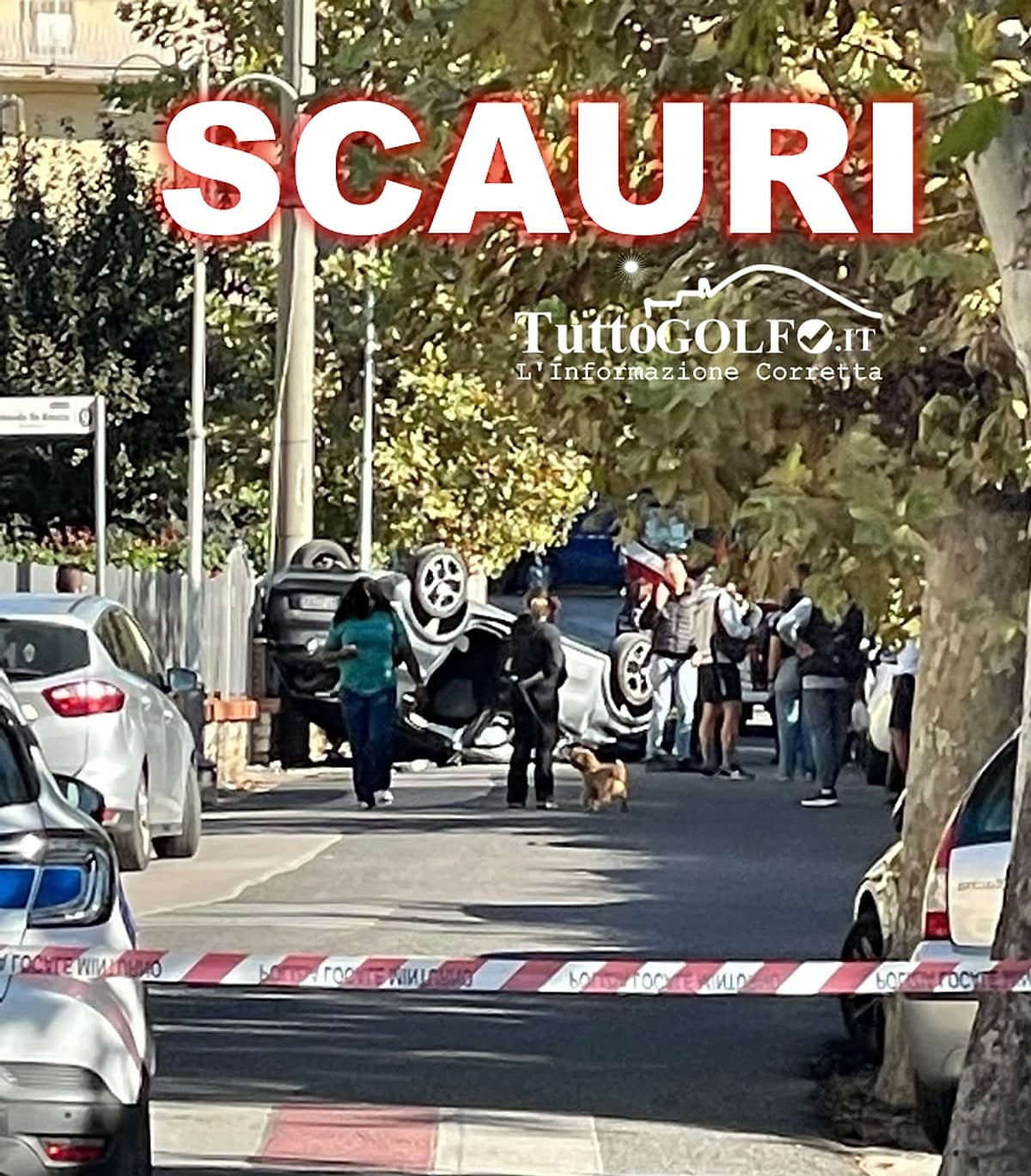 incidente a scauri