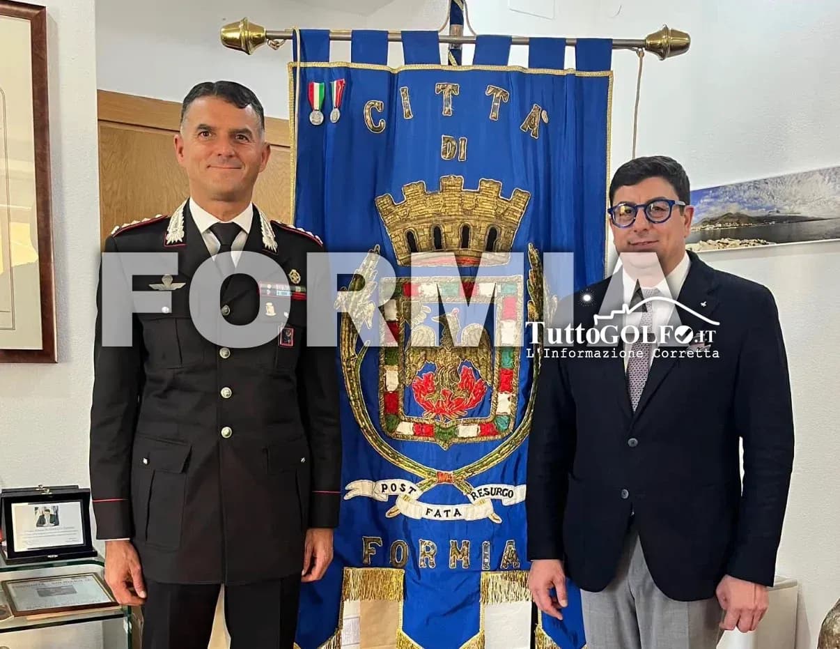 Visita istituzionale del nuovo Comandante provinciale dell'Arma dei Carabinieri, Luca Palmieri