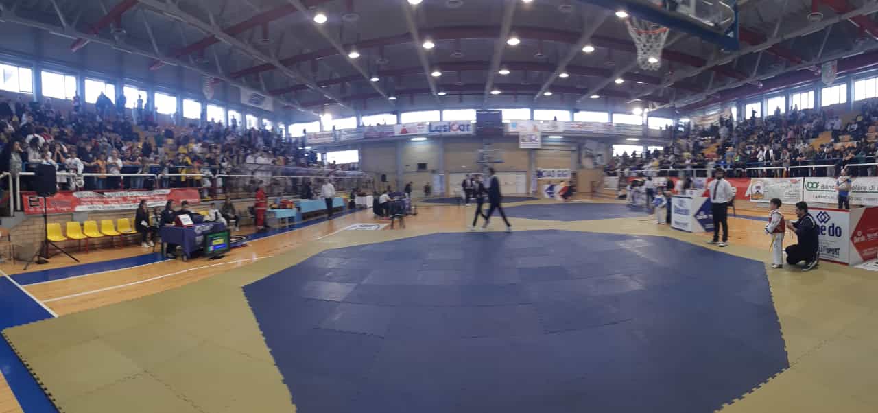 campo di gara Lazio Combat Palaborrelli Scauri