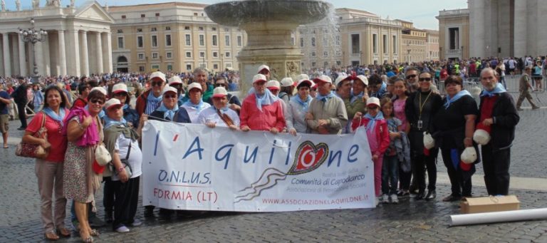 FORMIA: SALVATORE GENTILE RILANCIA L’AQUILONE E LA STORIA VENTICINQUENNALE AL SERVIZIO DELLA COMUNITA’